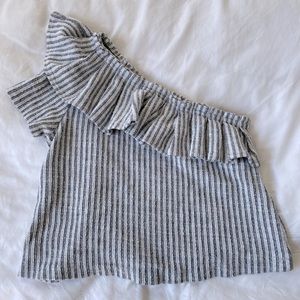 Club Monaco One Shoulder Top